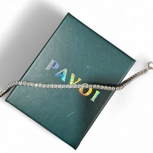 PAVOI Silver Crystal Bracelet